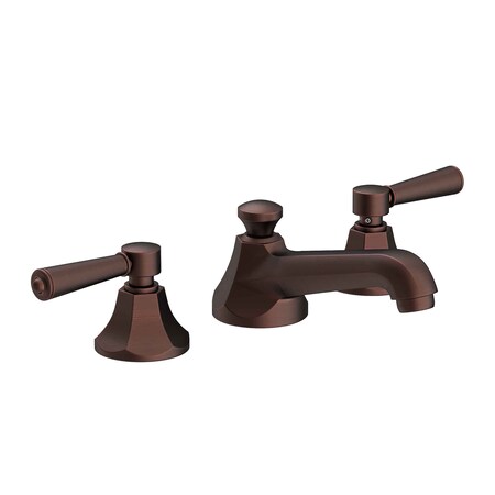 Newport Brass Widespread Lavatory Faucet in Oil Rubbed Bronze, Hand Relieved 1200/ORB